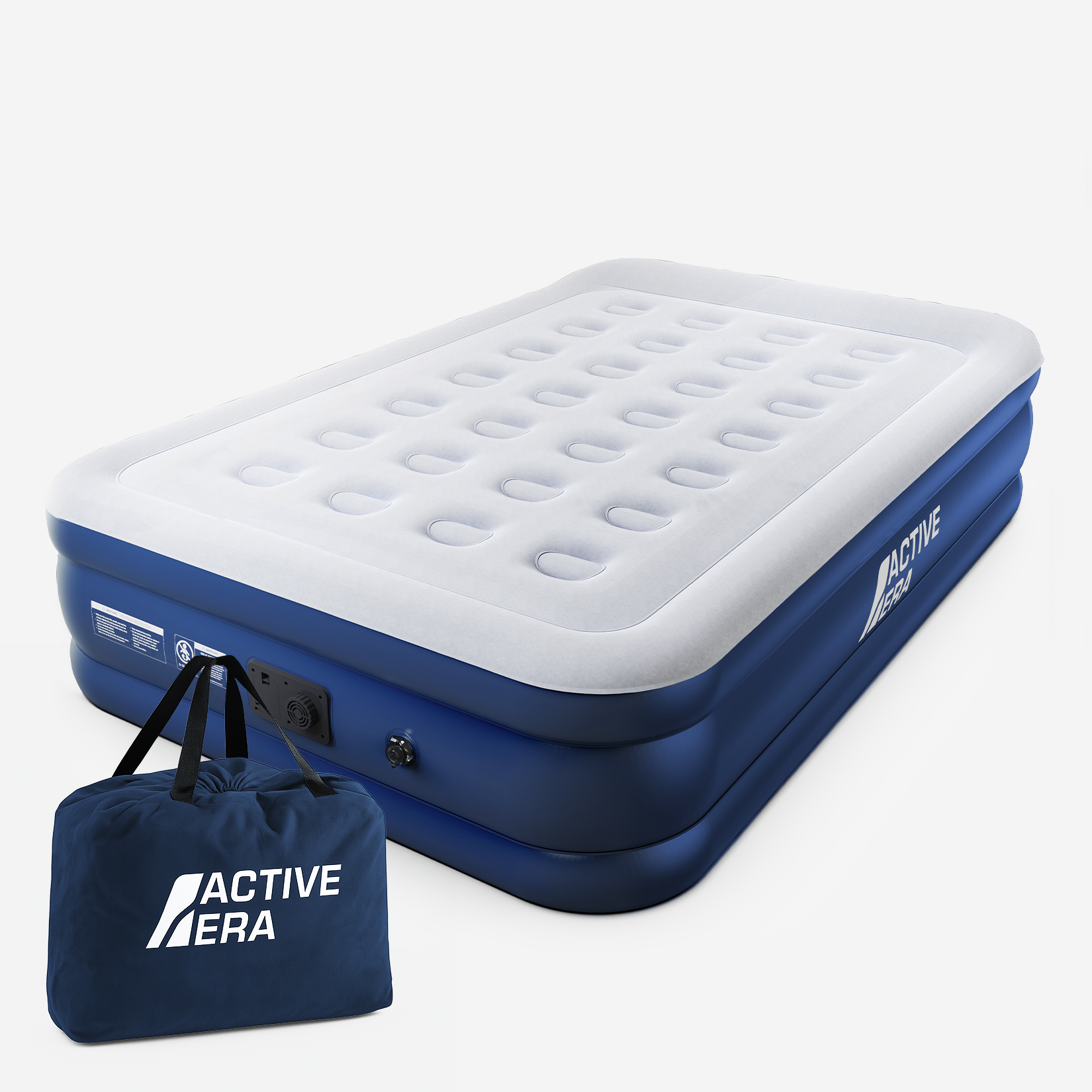 Double Size Comfort Air Bed – Grey/Navy