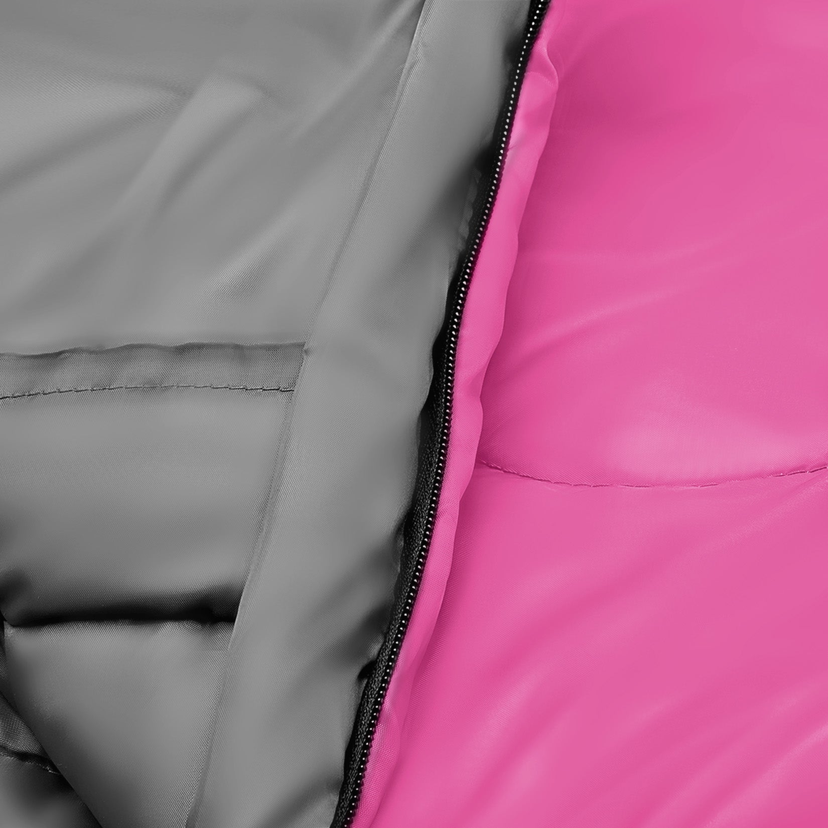 3–4 Season Mummy Sleeping Bag – Extra Warm 300GSM with Hood & Compression Sack - Pink