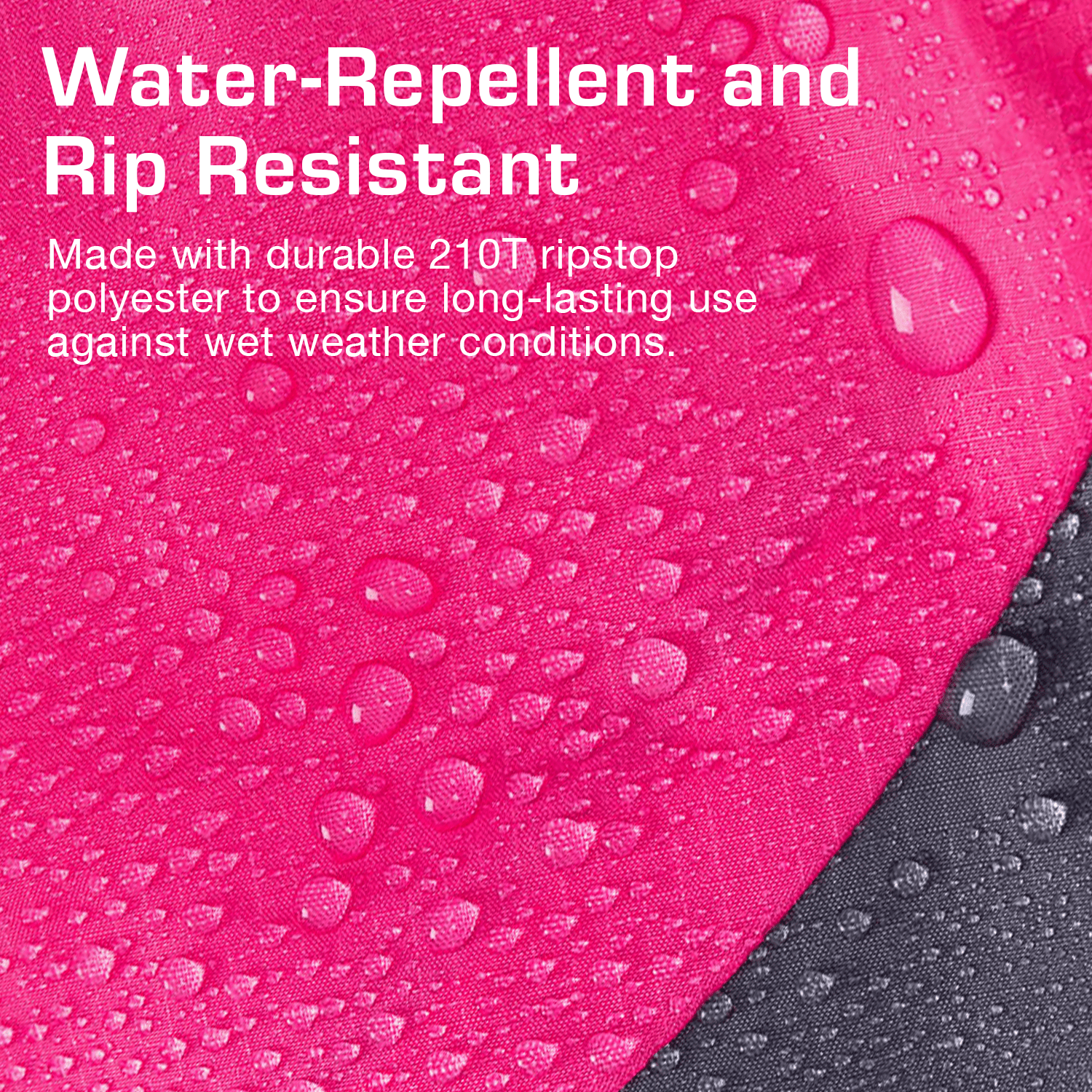 Premium Lightweight Waterproof Sleeping Bag – Compact 250GSM for Mild Weather - Pink