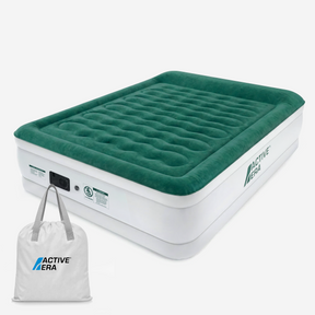 King Size Comfort Plus Air Bed – Green/White