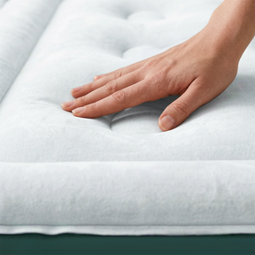 Double Size Comfort Air Bed – Green/White