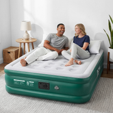 King Size Comfort Air Bed – Green/White