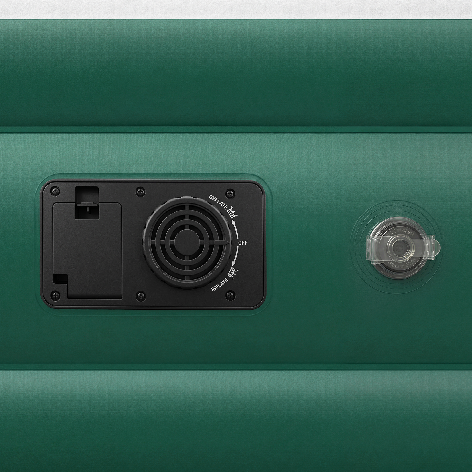 Single Comfort Air Bed – Green/White