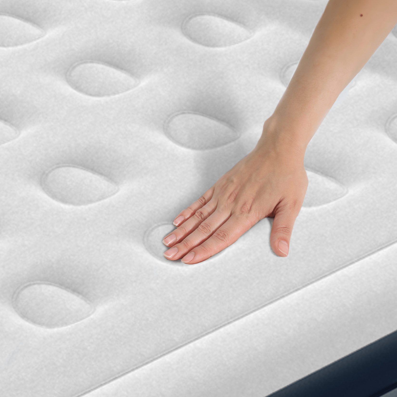 Double Size Comfort Air Bed Grey Navy Free Delivery Active Era