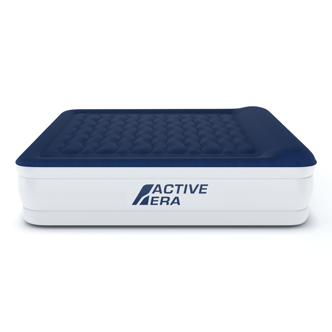 King Size Comfort Plus Air Bed Navy/White Free Delivery Active Era