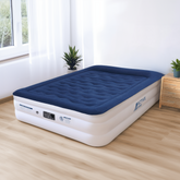 King Size Comfort Plus Air Bed – Navy/White