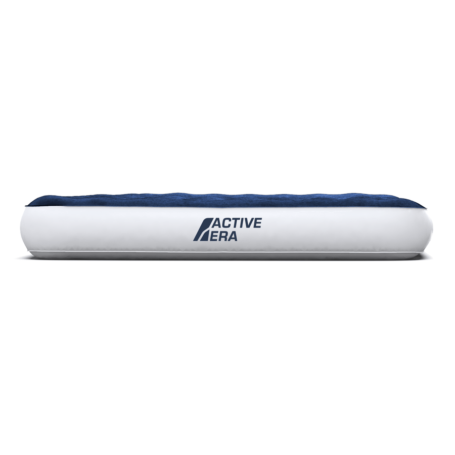 King Size Camping Air Bed Navy/White Free Delivery Active Era