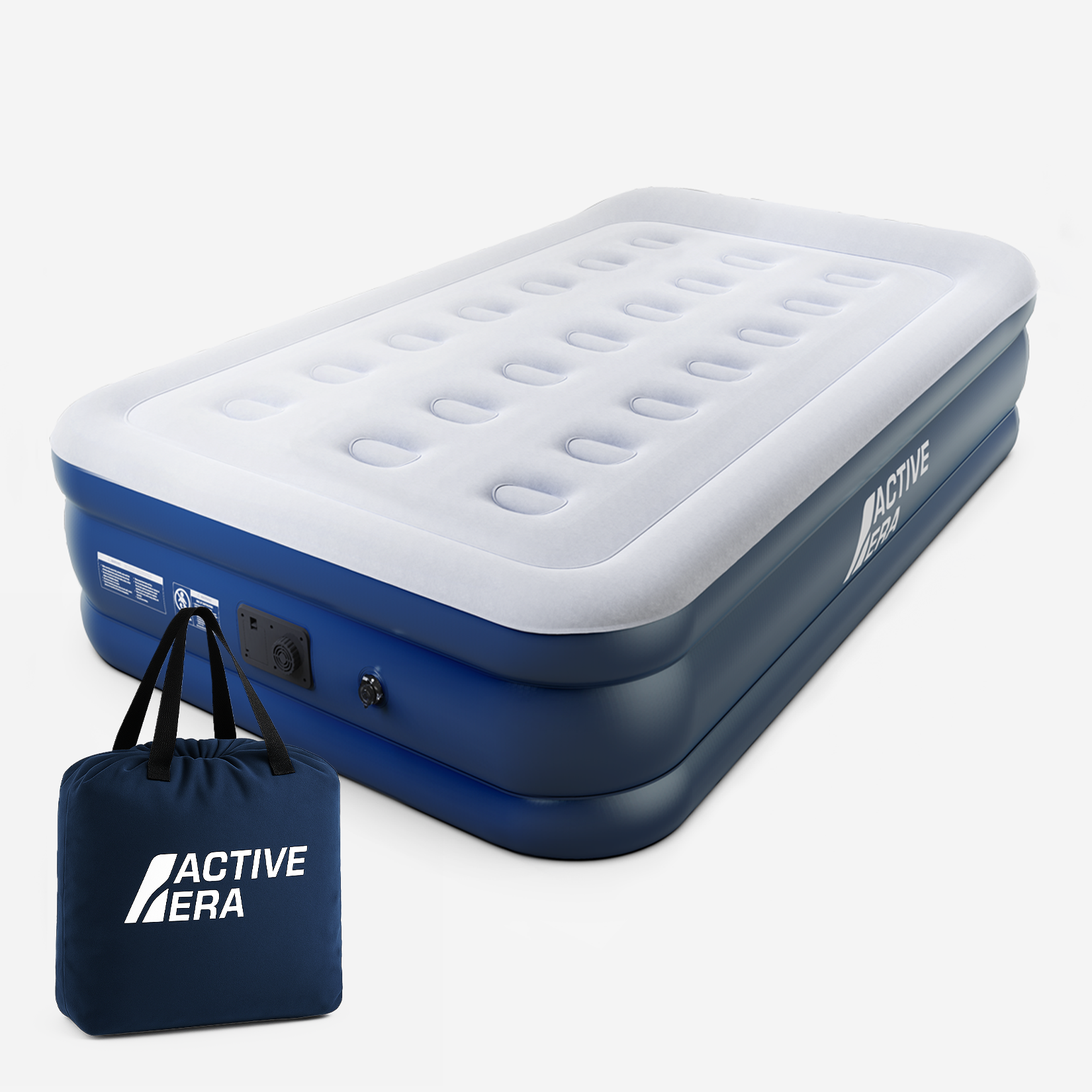 Single Comfort Air Bed – Grey/Navy