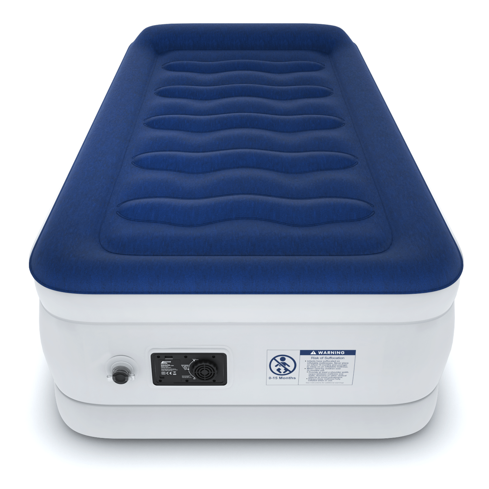 Single Comfort Plus Air Bed – Navy/White
