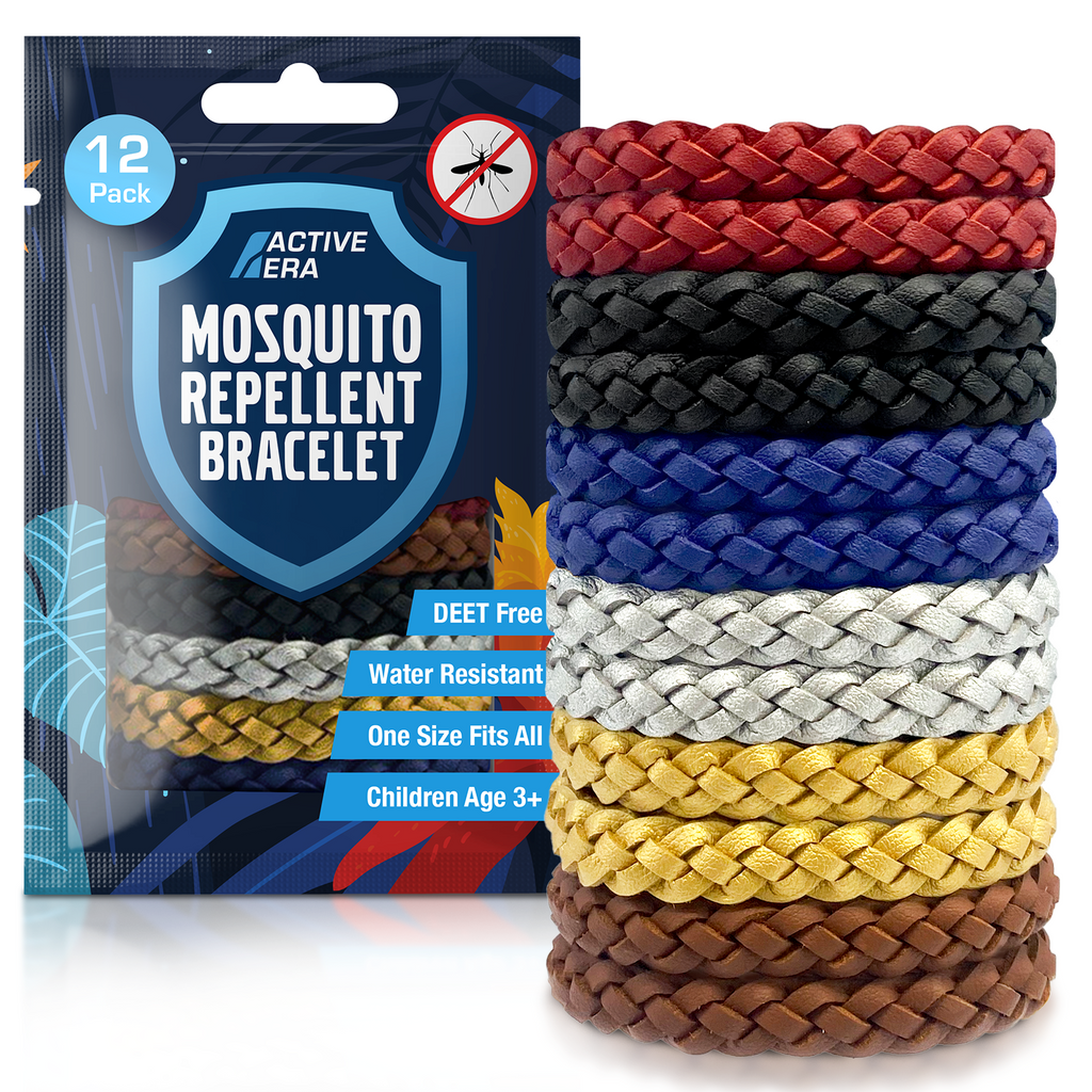 Adventure Mosquito Repellent Bands 12 Pack Metallics
