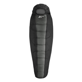 Professional 3-4 Season Mummy Sleeping Bag (300 GSM) - Black