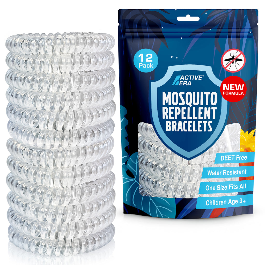 Explorer Mosquito Repellent Bands 12 Pack Clear