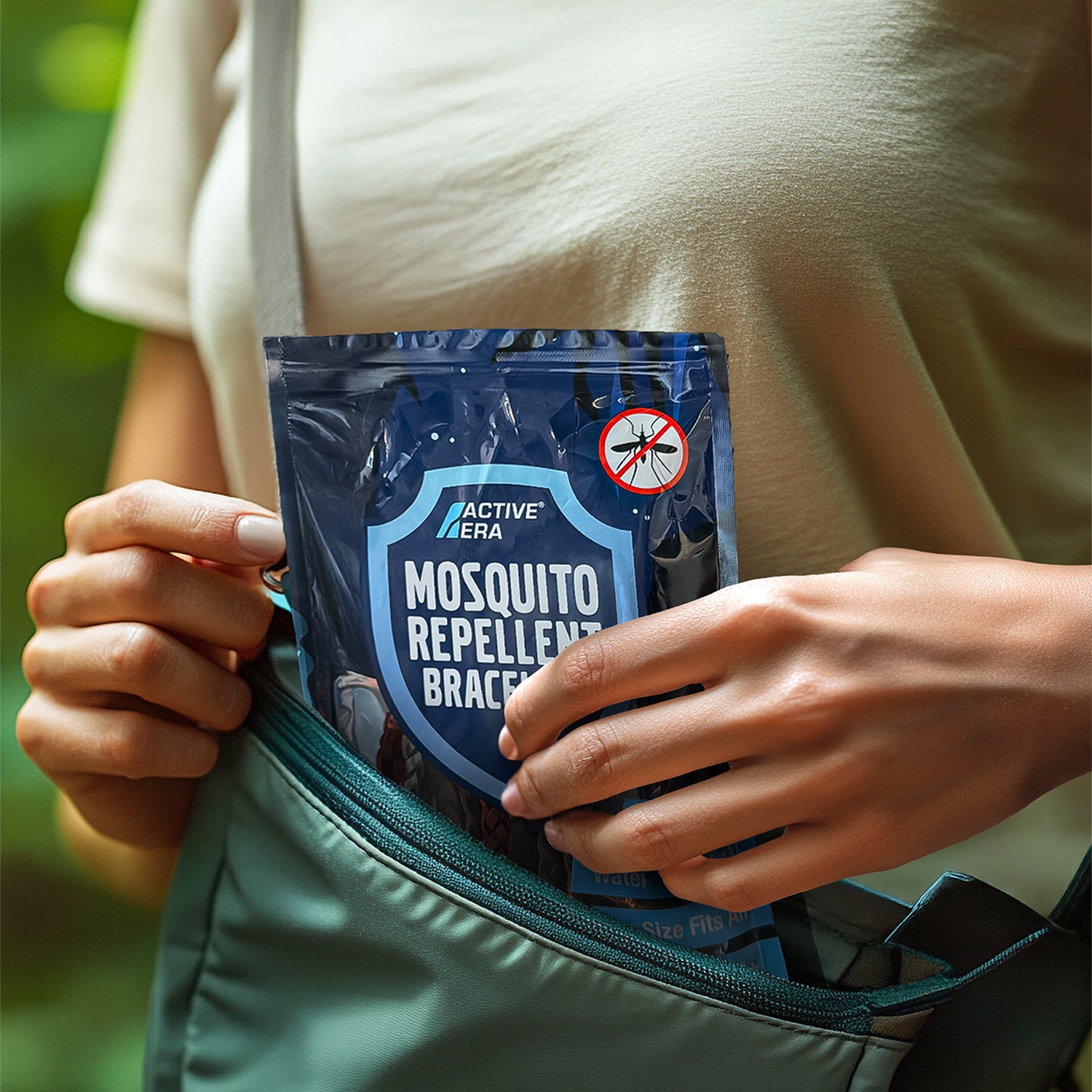 Adventure Mosquito Repellent Bands - 12 Pack - Black, Brown and Red