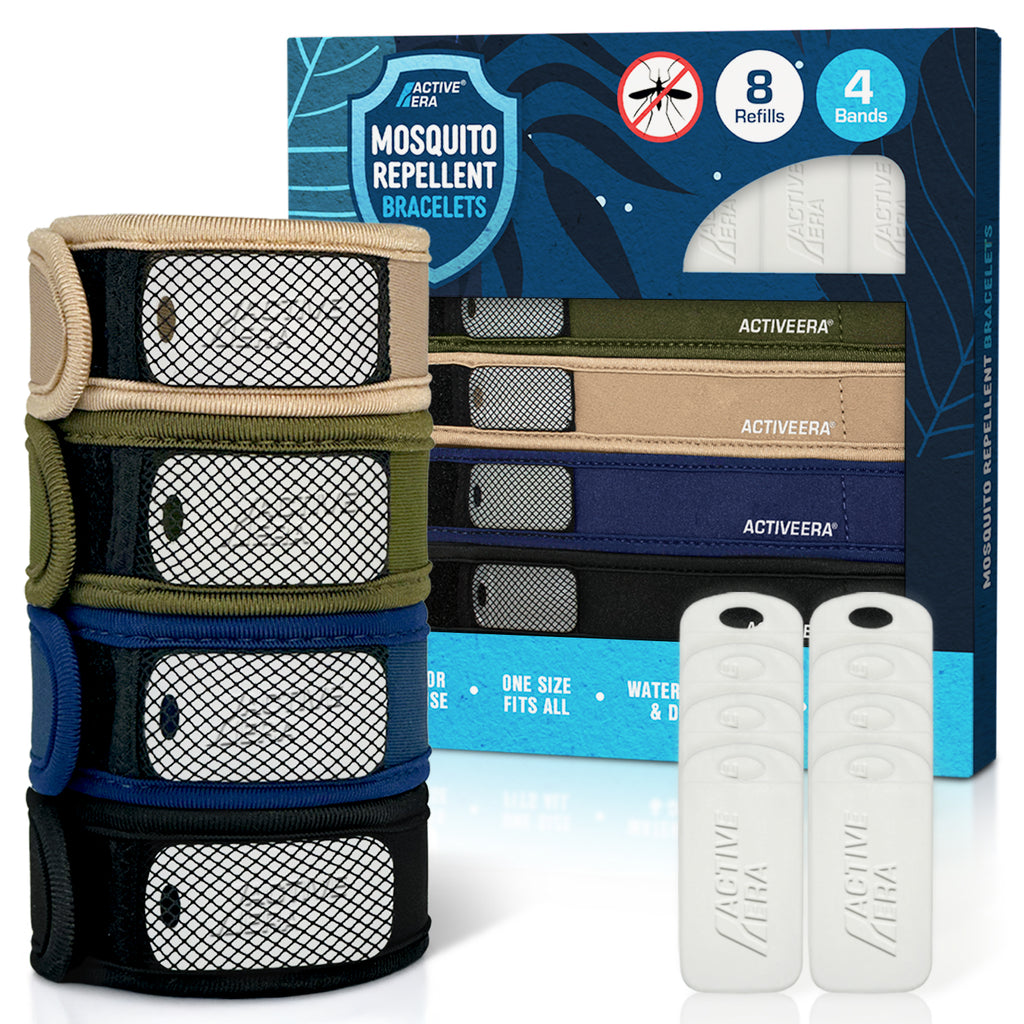 Expedition Mosquito Repellent Bands 4 pack + 8 refill