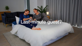 King Size Comfort Plus Air Bed – Navy/White