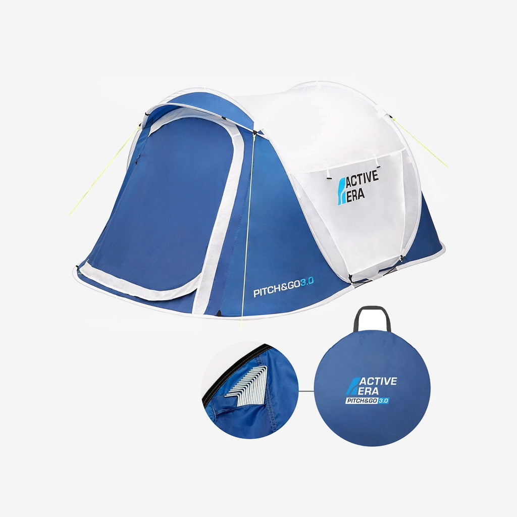 pitch and go pop up tent Large 2 Person Pop-Up Tent - 2 Layer Waterproof & 100% Storm Proof | Free Delivery