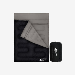 Double Sleeping Bag - Extra Large Queen Size - 3 Seasons